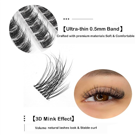 Extensiones de pestañas DIY de mega volumen con Pingdu Sparkling Eyes®