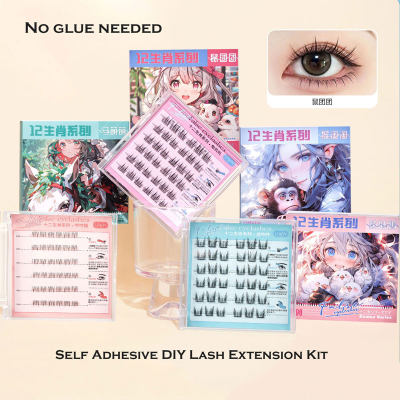 ¡Con un kit de extensión de pestañas DIY, puedes obtener las pestañas perfectas sin pegamento!