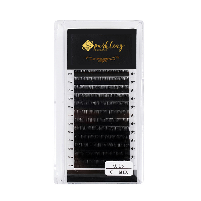Extensiones de pestañas Blooming Volume 0.05D Mix-8-15 mm