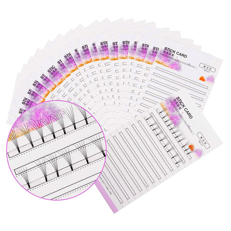 Tarjetas de visita personalizadas Tarjeta de fidelización Lash