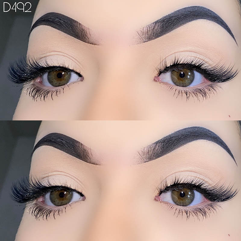 5 pares de pestañas Wispy Lashes de aspecto natural con alas, 7 mm-17 mm