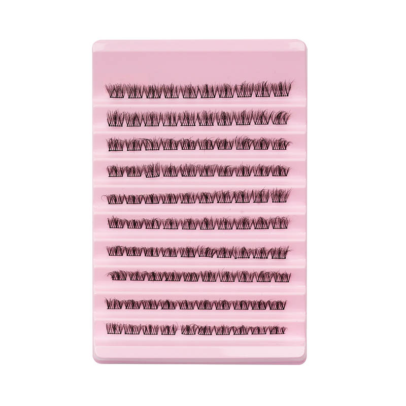 DD Curl Lash Extension 100 piezas Racimos de pestañas tenues