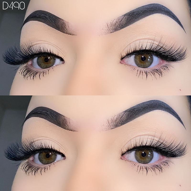 Pestañas Fluffy Fox Eye Pestañas Wispy Cat Eye