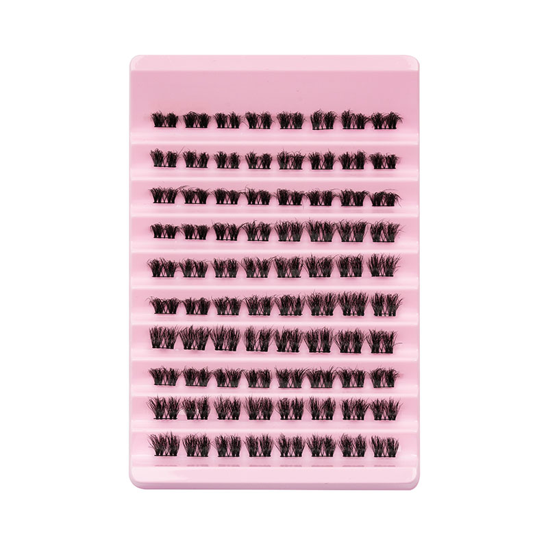 Extensión de pestañas Wispy D Curl Individual Lash Cluster